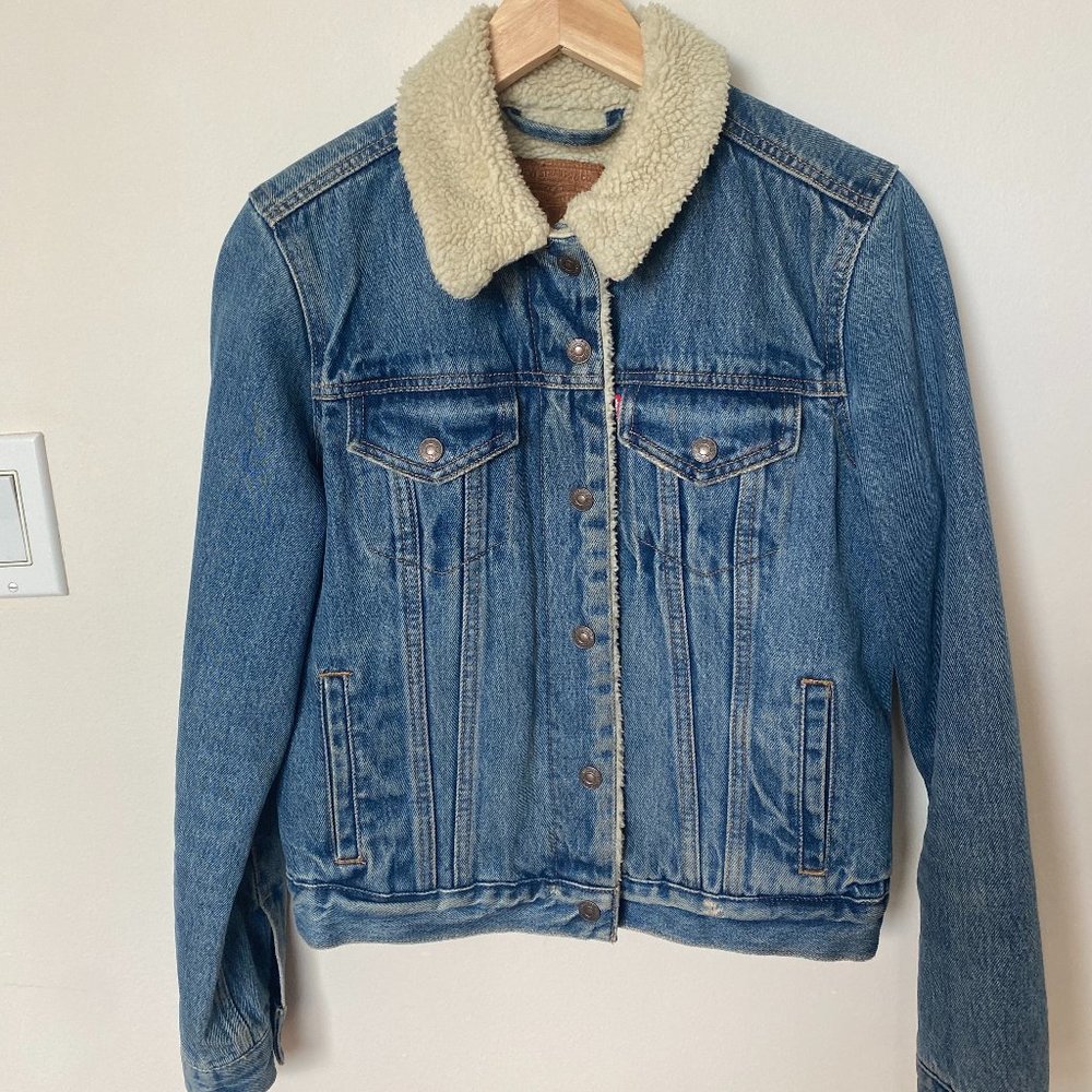 Levi's Vintage sherpa trucker jacket